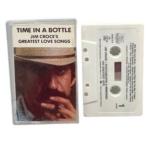 Jim Croce Time in a Bottle Cassette Pop Greatest Love Songs 1976